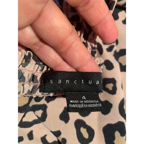 Sanctuary Leopard Print Dress Fall 2025 Trend Forecast Women's Size 4 - Picture 8 of 11